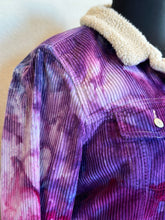 Load image into Gallery viewer, Women’s XXL Corduroy Sherpa Lined Jacket in ‘Amethyst’
