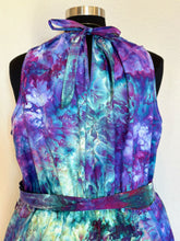 Load image into Gallery viewer, Women’s 2X Midi Tank Dress with Belt &amp; Pockets in ‘Northern Lights’
