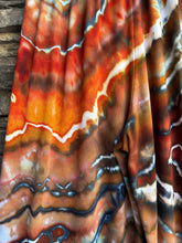 Load image into Gallery viewer, Women’s Large Geode Palazzo Pants with Pockets in ‘Midnight Ember’
