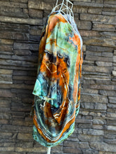 Load image into Gallery viewer, Women’s Small (can fit a medium, too) Geode Kimono in ‘Boulder Turquoise’
