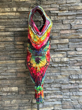 Load image into Gallery viewer, Women’s XL Reverse Geode Bodycon Dress in ‘Rainbow Obsidian’
