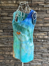 Load image into Gallery viewer, Women’s Medium Geode Tank Top in ‘Sand &amp; Sea’
