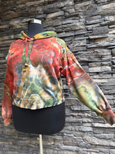 Load image into Gallery viewer, Women’s XL Cropped Geode Hoodie in ‘Cherry Creek Jasper’
