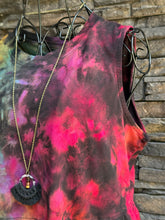 Load image into Gallery viewer, Women’s Large 100% Cotton Reverse Dyed Dress with Pockets in ‘Dark Spectrum’
