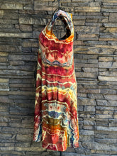 Load image into Gallery viewer, Women’s XS (0-2) Geode Sleeveless Swing Dress with Pockets in ‘Rustic Rainbow’
