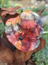 Load image into Gallery viewer, Baby/Toddler 0-2 Years Geode Sun Hat with Chin Strap in ‘Rustic Rainbow’
