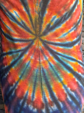Load image into Gallery viewer, Women’s Large (can fit an XL, too) Upcycled U-Neck 100% cotton Midi Dress in ‘Bold As Love
