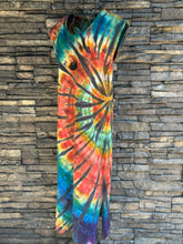 Load image into Gallery viewer, Women’s Small (can fit a medium too) U-Neck 100% cotton Midi Dress in ‘Bold As Love’
