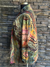 Load image into Gallery viewer, Custom Reverse Geode Athleta Cardigan for Maria
