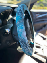 Load image into Gallery viewer, Custom Geode Steering Wheel Cover for Necie
