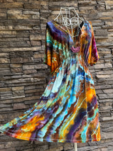 Load image into Gallery viewer, Women’s Small Geode Kimono Style Dress in ‘Koroit Boulder Opal’
