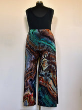 Load image into Gallery viewer, Custom Reverse Geode Faux Wrap Pants In ‘Petrified Wood’ for Amy
