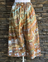 Load image into Gallery viewer, Custom Spiral T-Shirt in ‘Bird Song’ &amp; Linen Cropped Pants for Monika
