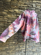 Load image into Gallery viewer, Women’s Large Geode Hoodie in ‘Smoke &amp; Roses’
