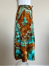 Load image into Gallery viewer, Custom Geode Tiered Maxi Skirt and Tank Top in ‘Boulder Turquoise’ for Lynn
