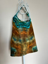 Load image into Gallery viewer, Custom Geode Tiered Maxi Skirt and Tank Top in ‘Boulder Turquoise’ for Lynn
