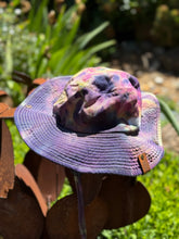 Load image into Gallery viewer, Adult S/M 100% Cotton Bucket Hat in ‘Sugar Plum’
