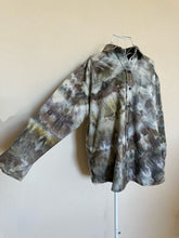 Load image into Gallery viewer, Women’s Medium ‘Oversized Fit’ Flannel Shirt in ‘Pewter Twist’
