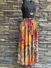 Load image into Gallery viewer, Women’s Medium Geode Tie-Waist Midi Skirt in ‘Rustic Rainbow’
