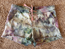 Load image into Gallery viewer, Women’s Large Size 10 Distressed Pull On Shorts in ‘Tide Pool’
