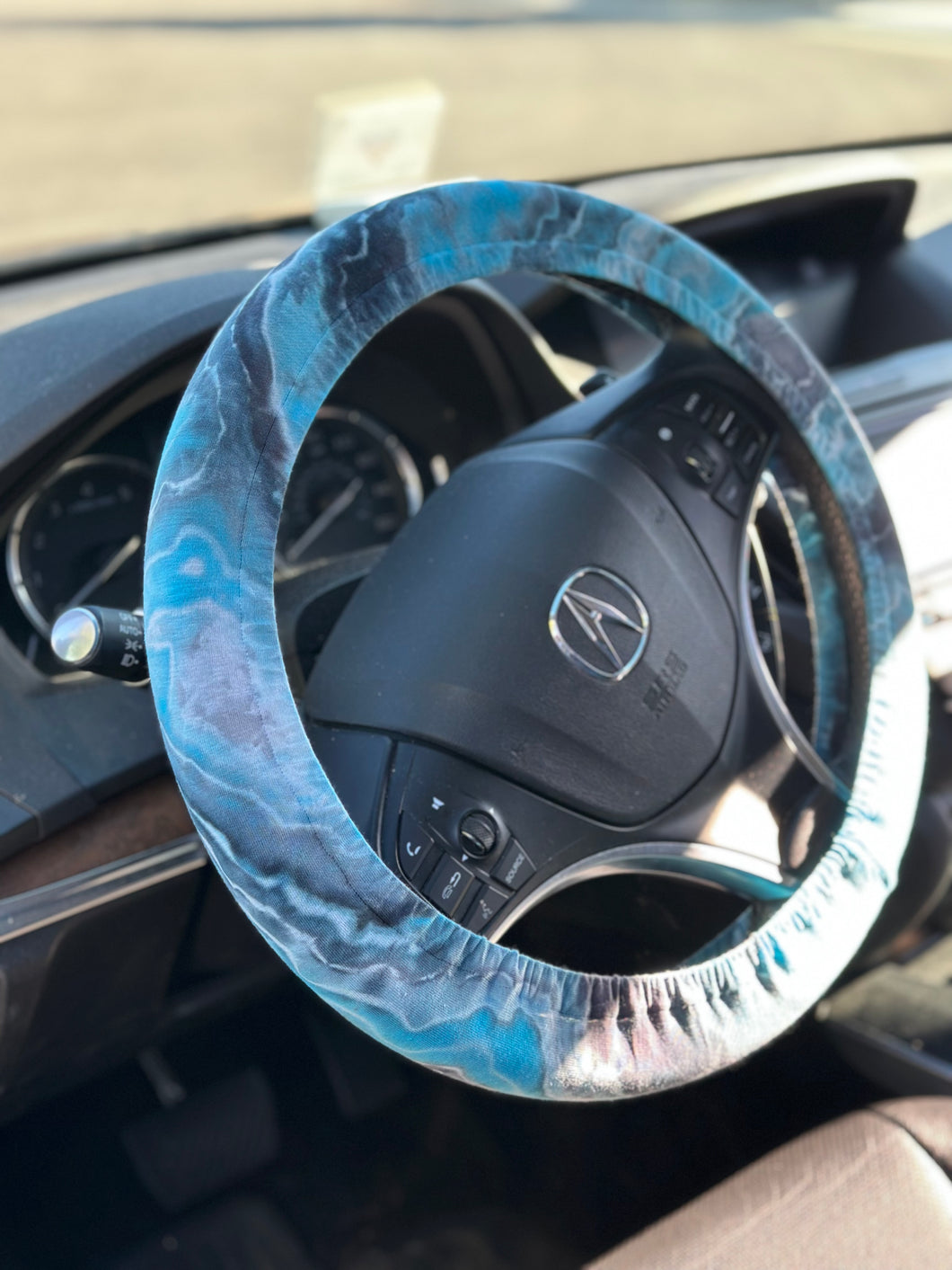 Custom Geode Steering Wheel Cover for Necie