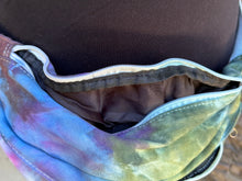 Load image into Gallery viewer, Adult Cotton Canvas Crossbody XL Geode Fanny Pack in ‘Abalone’
