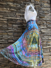 Load image into Gallery viewer, Women’s Large Geode Midi Skirt in ‘Abalone’
