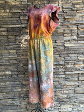 Load image into Gallery viewer, Custom Flutter Sleeve Jumpsuit in ‘Rustic Rainbow’ for Meaghan
