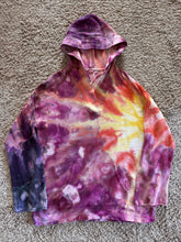 Load image into Gallery viewer, Women’s Medium Tall Upcycled Gap Baja Hoodie in ‘Summer Sunset’
