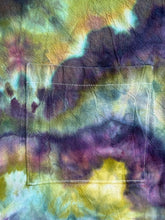 Load image into Gallery viewer, Women’s 2XL Geode Cotton/Linen Lightweight Overall Shorts in ‘Forest Fairy’
