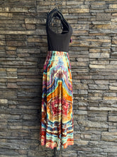 Load image into Gallery viewer, Women’s Small Geode Midi Skirt with Pockets ‘Carnelian Sunset’
