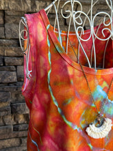 Load image into Gallery viewer, Women’s Large 100% Cotton Tank Top in ‘Fire Opal’
