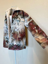 Load image into Gallery viewer, Women’s Medium Tall Sherpa Lined Denim Jacket in ‘Brushed Steel’
