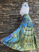 Load image into Gallery viewer, Women’s Large Geode Midi Skirt in ‘Abalone’
