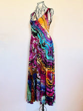 Load image into Gallery viewer, Custom Reverse Geode Midi Ballet Dress with Pockets in ‘Spectrolite’ for Becky
