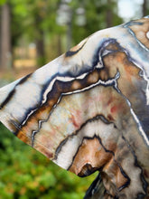 Load image into Gallery viewer, Women’s Large Geode Kimono Style Dress in ‘Turkey Tail Mushroom’
