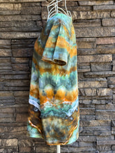Load image into Gallery viewer, Women’s Small (4/6) Geode V-Neck T-Shirt in ‘Bronzed Teal’

