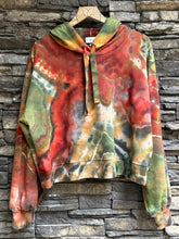 Load image into Gallery viewer, Women’s XL Cropped Geode Hoodie in ‘Cherry Creek Jasper’
