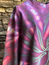 Load image into Gallery viewer, Women’s Small Mock Neck Pullover Sweatshirt in ‘Galaxy Swirl’
