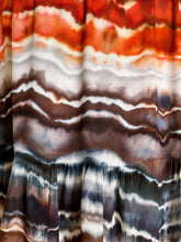 Load image into Gallery viewer, Women’s XS (fits like a small) Geode 100% Rayon Caravan Maxi Skirt in ‘Painted Hills, Or’
