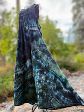 Load image into Gallery viewer, Custom Geode Wide Leg Overalls in ‘Moss Agate’ for Robyne
