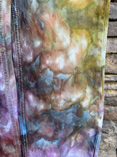 Load image into Gallery viewer, Youth Medium Denim Overalls in ‘Rustic Rainbow’
