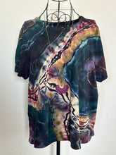 Load image into Gallery viewer, Women’s Petite Large Reverse Geode T-Shirt in ‘Pinot Sage &amp; Teal’
