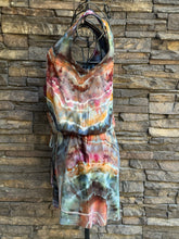 Load image into Gallery viewer, Women’s XS Geode Shorts Romper in ‘Pinto Sage &amp; Teal’
