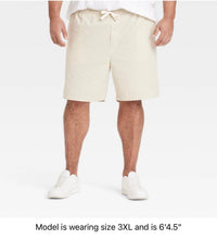 Load image into Gallery viewer, Men’s 3X Cotton Twill Pull-on Shorts in ‘Wild Thing’
