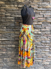 Load image into Gallery viewer, Women’s Small Geode Midi Skirt with Pockets ‘Koroit Boulder Opal’
