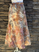 Load image into Gallery viewer, Women’s Medium Tie-waist Soft Denim Midi Skirt in ‘Blush Oasis’
