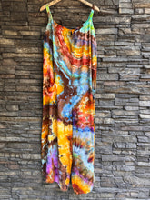 Load image into Gallery viewer, Women’s Large Geode Lazy Day 100% Rayon Jumpsuit in ‘Koroit Boulder Opal’
