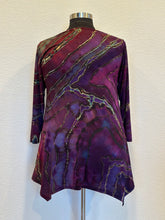 Load image into Gallery viewer, Custom Reverse Geode Tunic and Slouchy Socks for Kim
