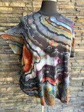 Load image into Gallery viewer, Women’s 3X Reverse Geode T-Shirt in ‘Midnight Jasper’
